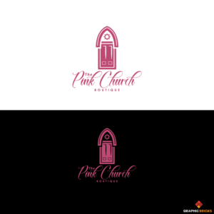 The Pink Church Boutique | Logo Design by Graphic Bricks