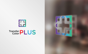 Transfer Color Plus (with an icon that can be used for Transfer Plus and Color Plus items) | Logo Design by MT