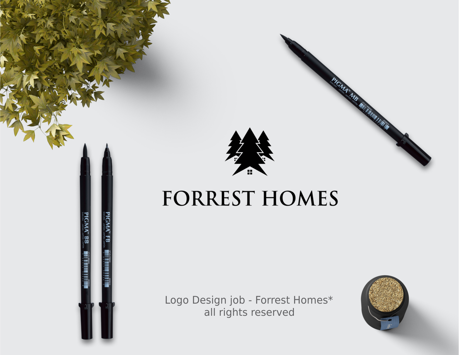 Logo Design by Mimi &amp; Max for JFD Custom Homes | Design #21366950