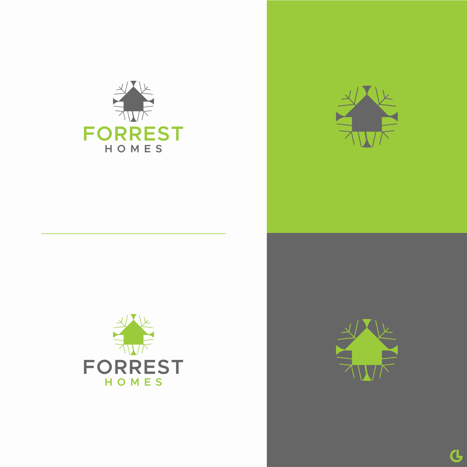 Logo Design by R!CKY for JFD Custom Homes | Design #21418929