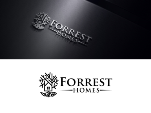 Logo Design by monmon for JFD Custom Homes | Design: #21737737