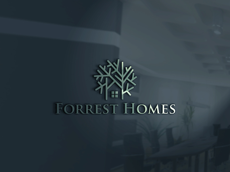Logo Design by monmon for JFD Custom Homes | Design #21373074