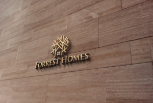 Logo Design by monmon for JFD Custom Homes | Design: #21373076