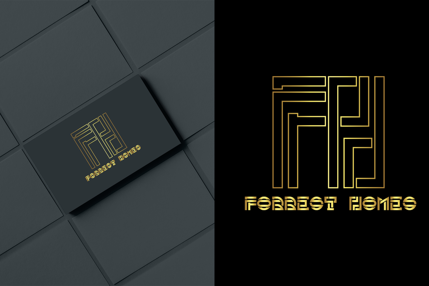 Logo Design by TOT Design for JFD Custom Homes | Design #21396094