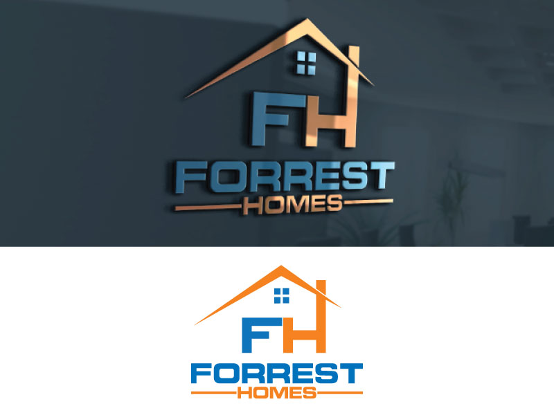 Design de Logo par roket design 2 pour JFD Custom Homes | Design #21375074