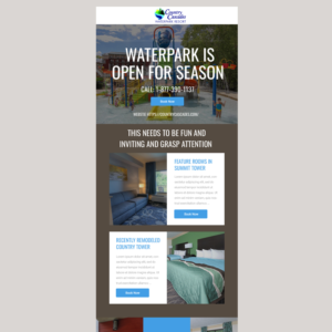 Email Marketing Design by partha 4 for Smoky Mountain Resorts | Design #21357772