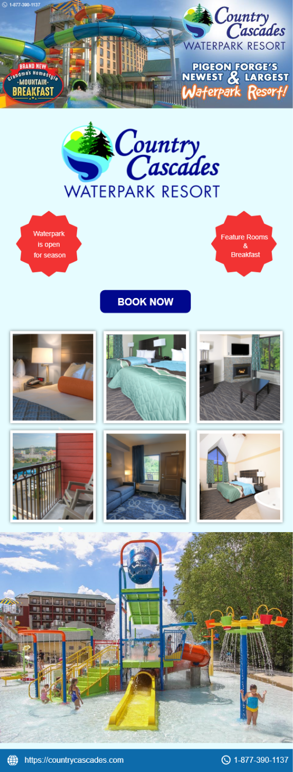 Email Marketing Design by Bharat Sati for Smoky Mountain Resorts | Design #21357797