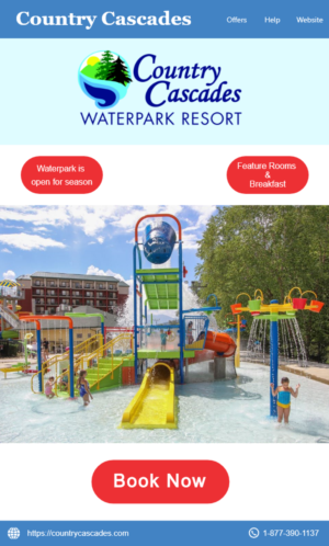 E-Mail Marketing-Design von Bharat Sati für Smoky Mountain Resorts | Design: #21367913