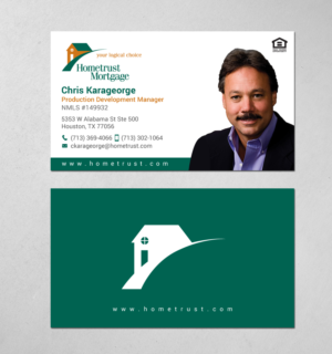Mortgage Company needs some fresh looking business cards to replace current outdated design | Business Card Design by chandrayaan.creative