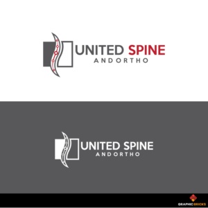 United Spine and Ortho | Logo Design by Graphic Bricks