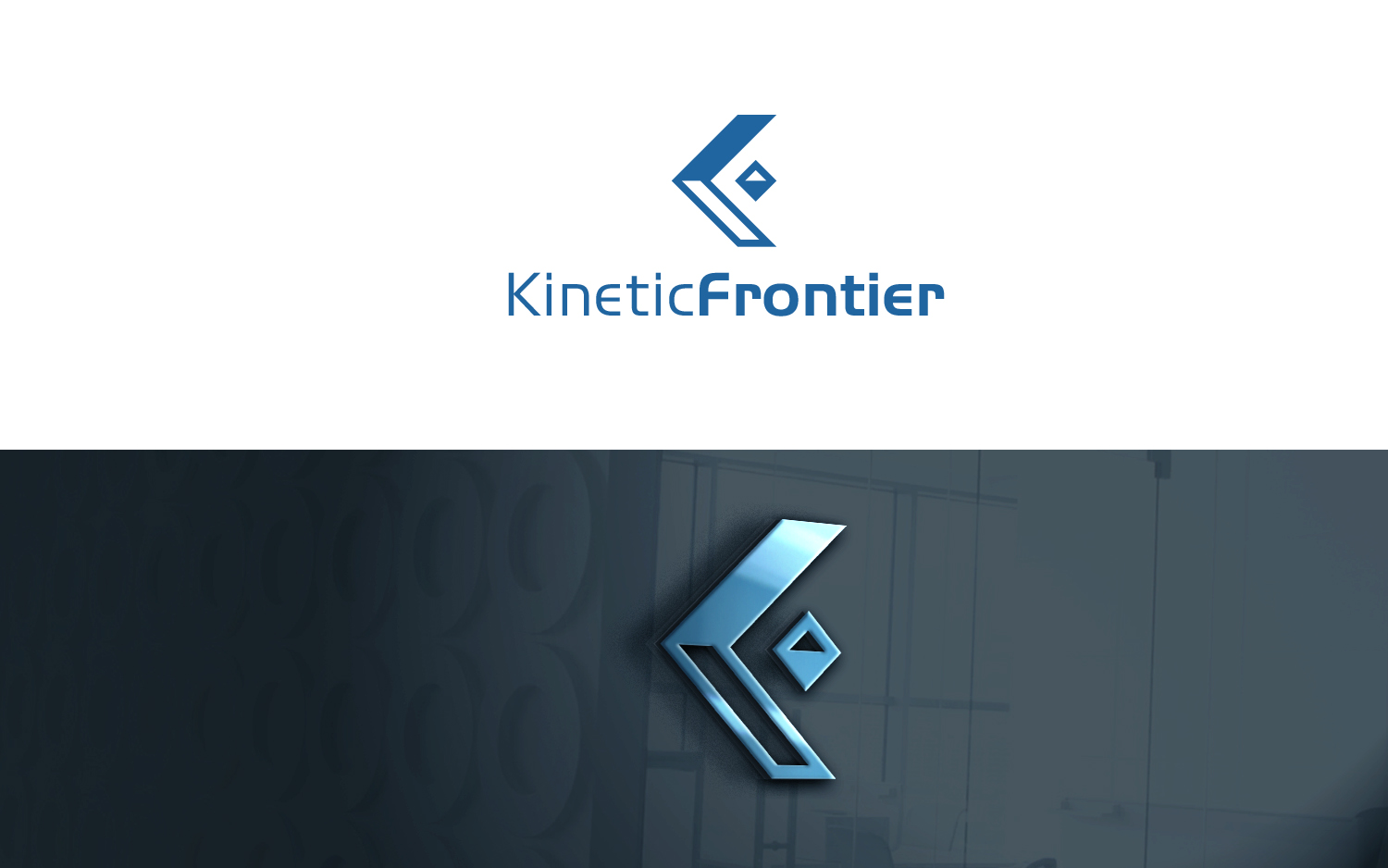 Logo Design by MT for KineticFrontier Unipessoal Lda | Design #21362989