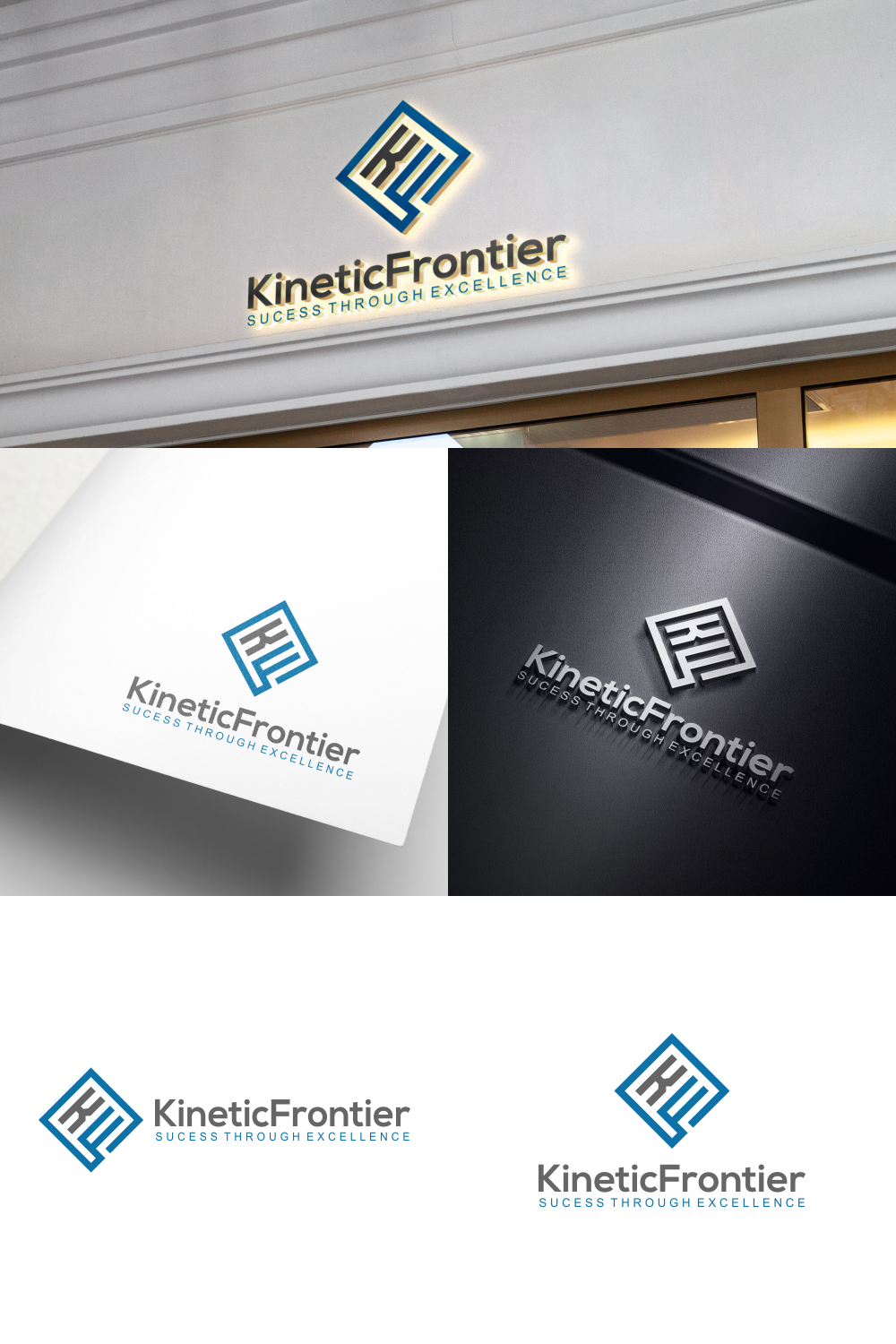 Logo Design by untung bertubi-tubi for KineticFrontier Unipessoal Lda | Design #21357730
