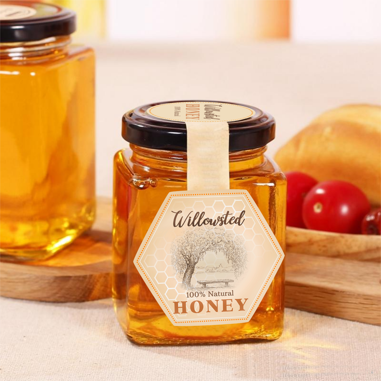 Logo Design by Giovanni for Willowsted Honey | Design #21370321