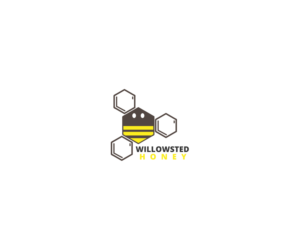 Logo Design by Designanss for Willowsted Honey | Design #21369953