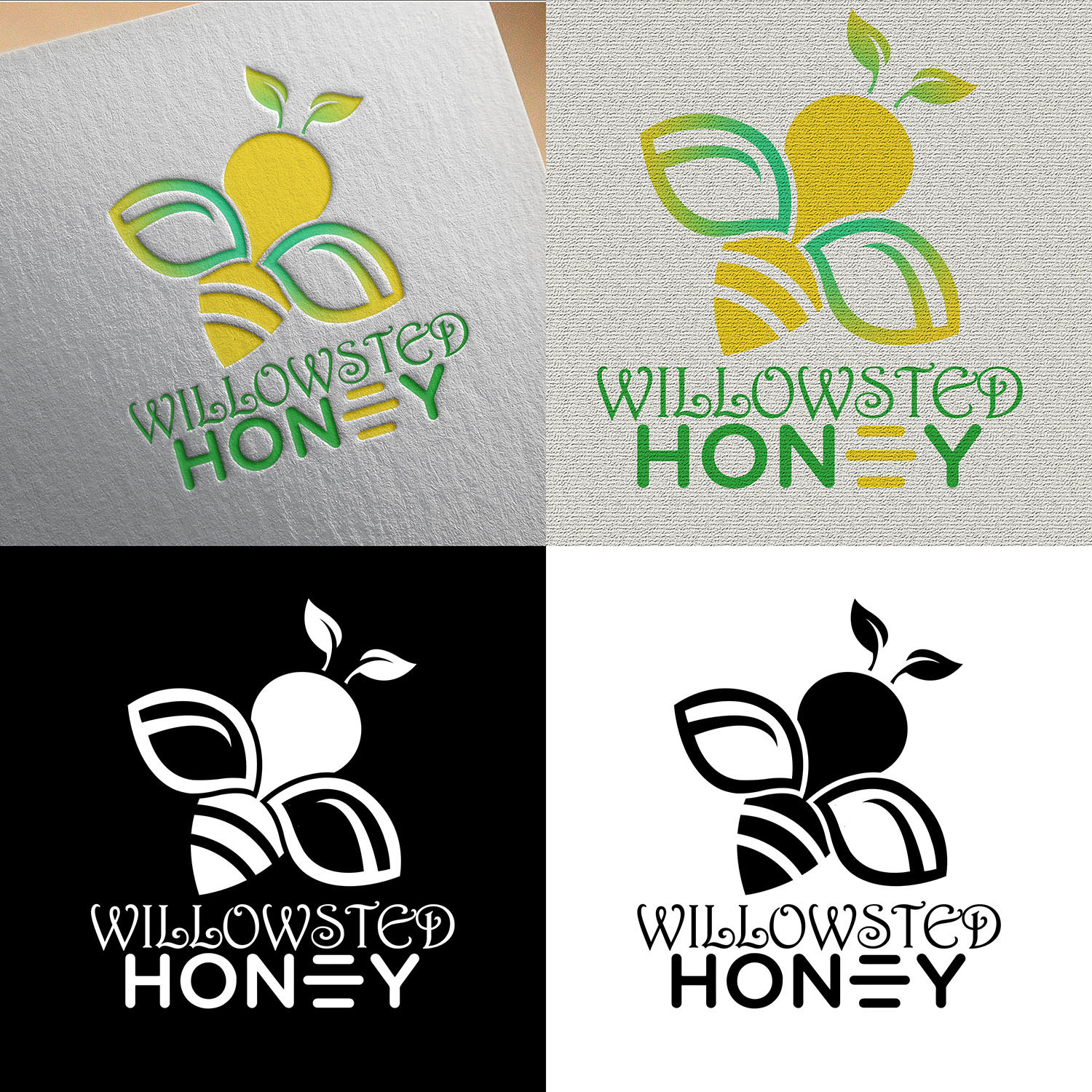 Logo Design by WB Design Works for Willowsted Honey | Design #21369492