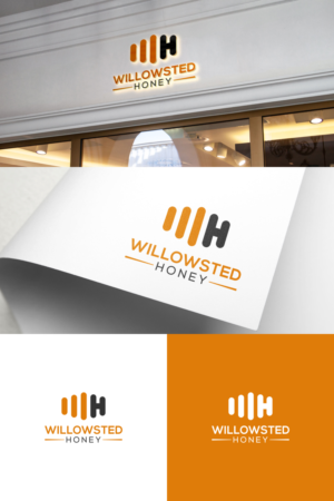 Willowsted Honey | Logo Design by untung bertubi-tubi