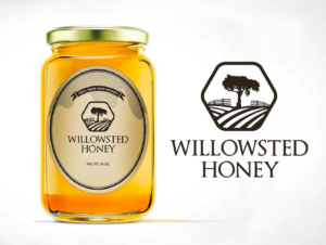 Willowsted Honey | Logo Design by kelvinotis