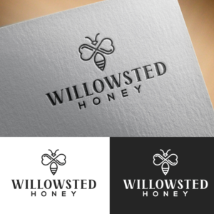 Logo Design by k.l.s.chatterjee 2 for Willowsted Honey | Design: #21376575