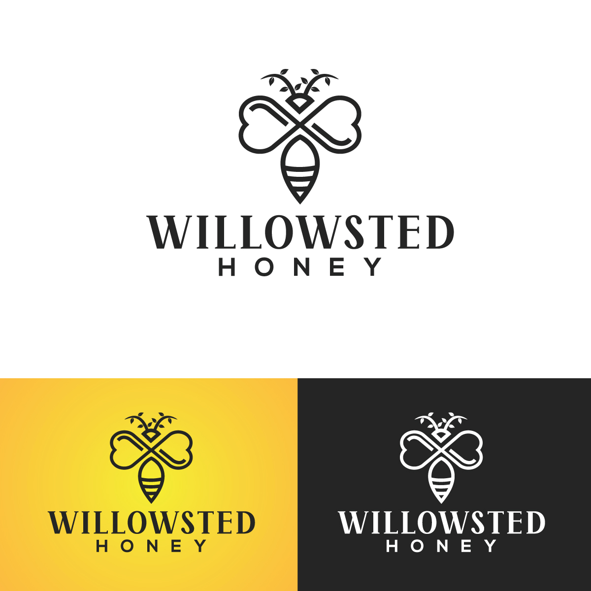 Diseño de Logo por k.l.s.chatterjee 2 para Willowsted Honey | Diseño #21424014