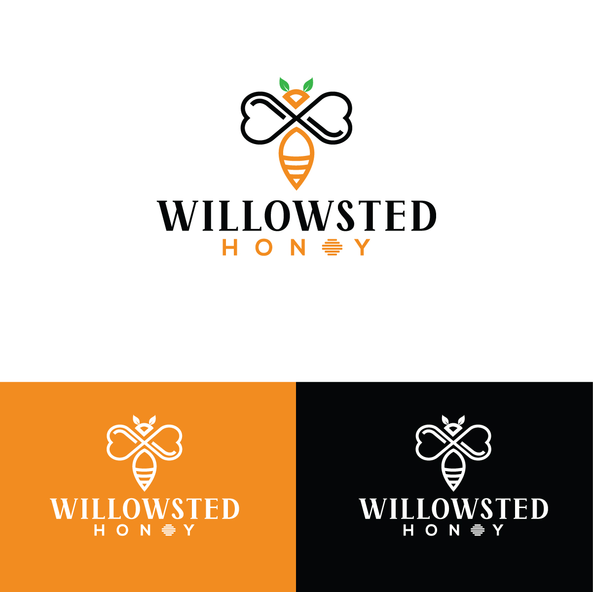 Logo Design by k.l.s.chatterjee 2 for Willowsted Honey | Design #21427241