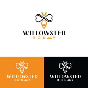 Logo Design by k.l.s.chatterjee 2 for Willowsted Honey | Design: #21427242