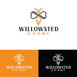 Logo Design by k.l.s.chatterjee 2 for Willowsted Honey | Design: #21427243