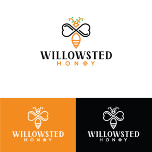 Logo Design by k.l.s.chatterjee 2 for Willowsted Honey | Design: #21427244