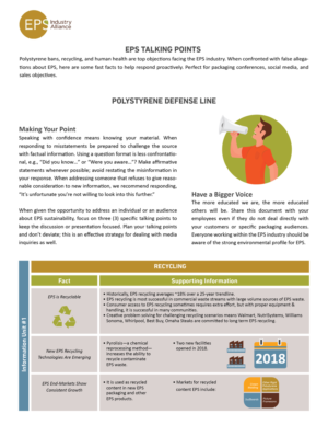 Polystyrene Environmental Synopsis | Graphic Design by Martin Alonso