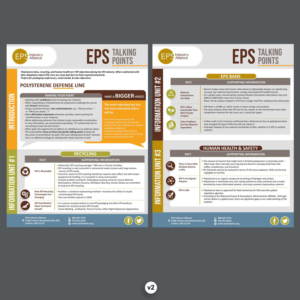 Polystyrene Environmental Synopsis | Diseño Gráfico por DA.