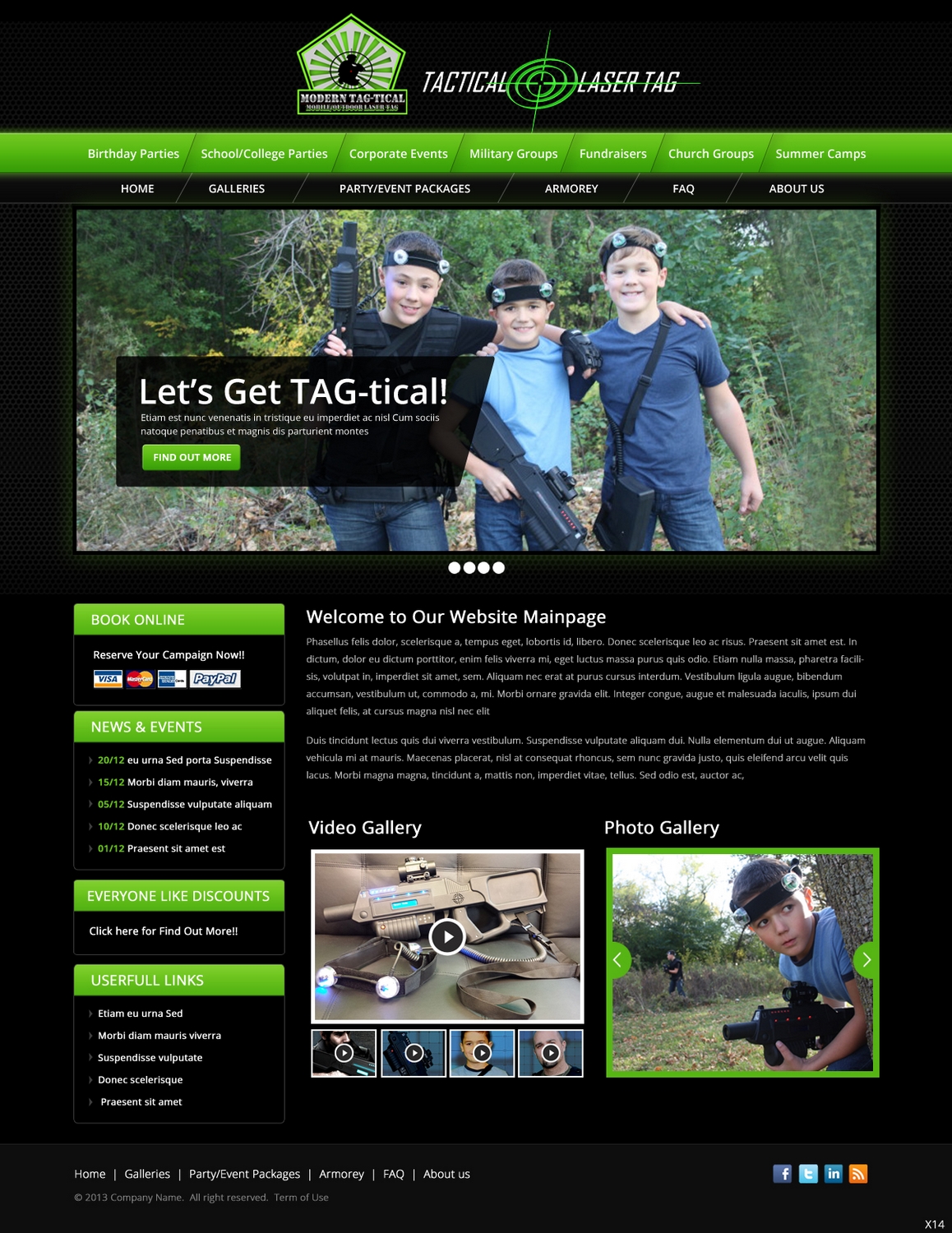 Wordpress Design by pb for Washington-BarriereEnterprises, LLC | Design #2943003