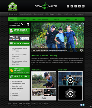 Wordpress Design by pb for Washington-BarriereEnterprises, LLC | Design: #2954370