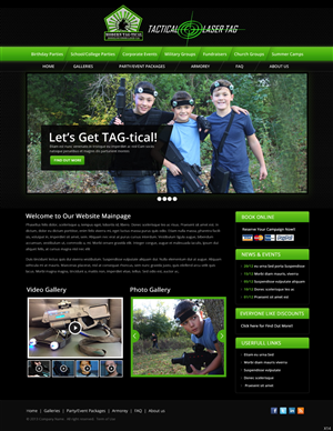 Mobile Tactical Laser Tag Party Rental