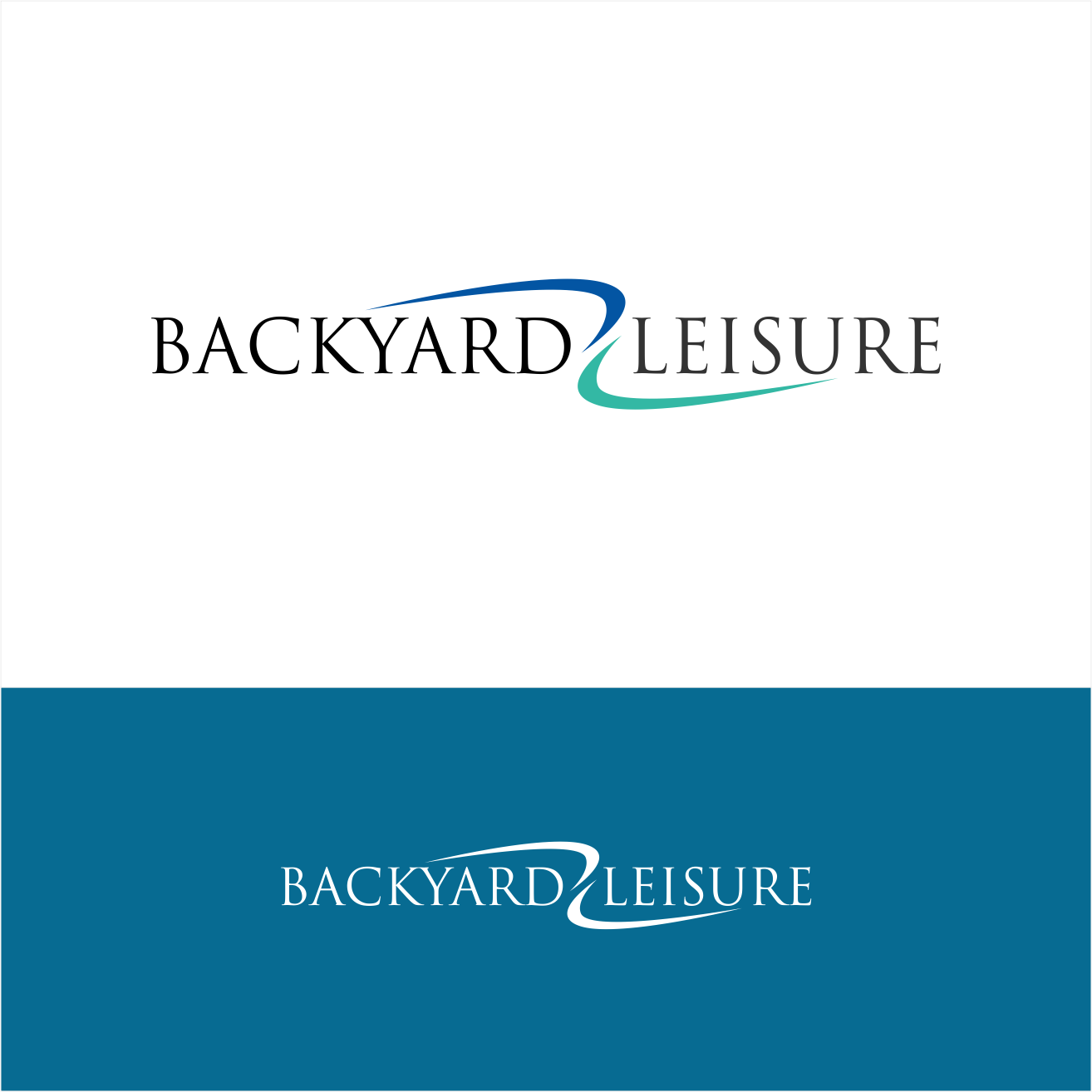 Logo Design by Arham Hidayat for Backyard Leisure  | Design #21382241