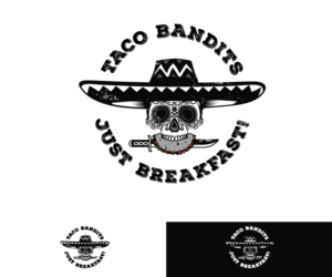 Logo Design by Blumenfeld for Taco Bandits & Co. | Design: #21373582