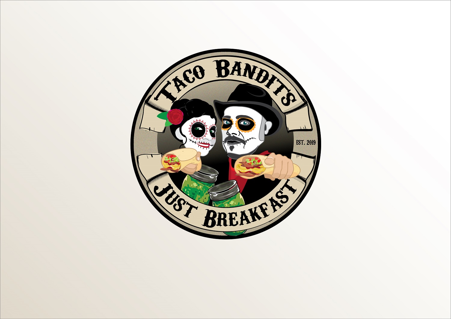 Logo Design by fruitfulism for Taco Bandits & Co. | Design #21419708