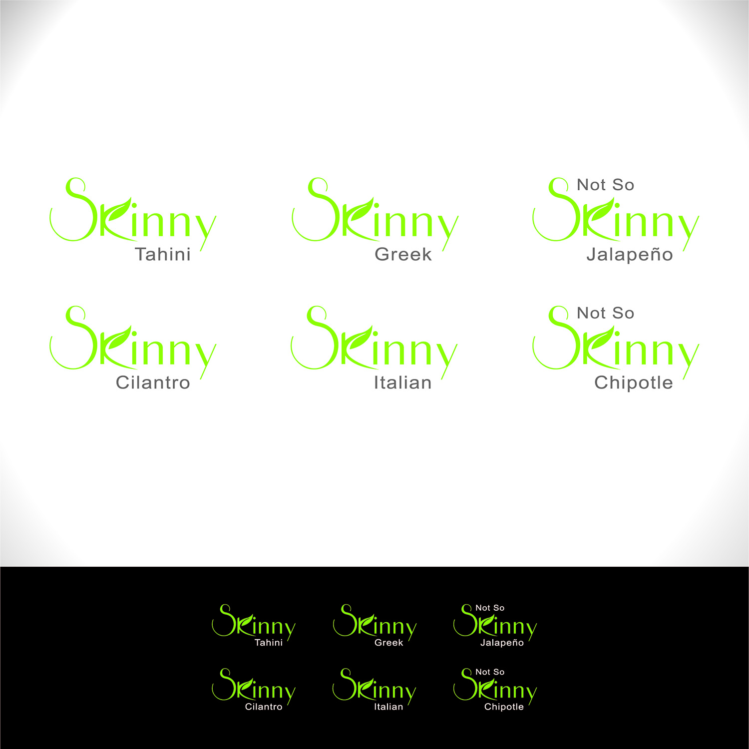 Diseño de Logo por MTu para The Skinny Dressings Company | Diseño #21393572