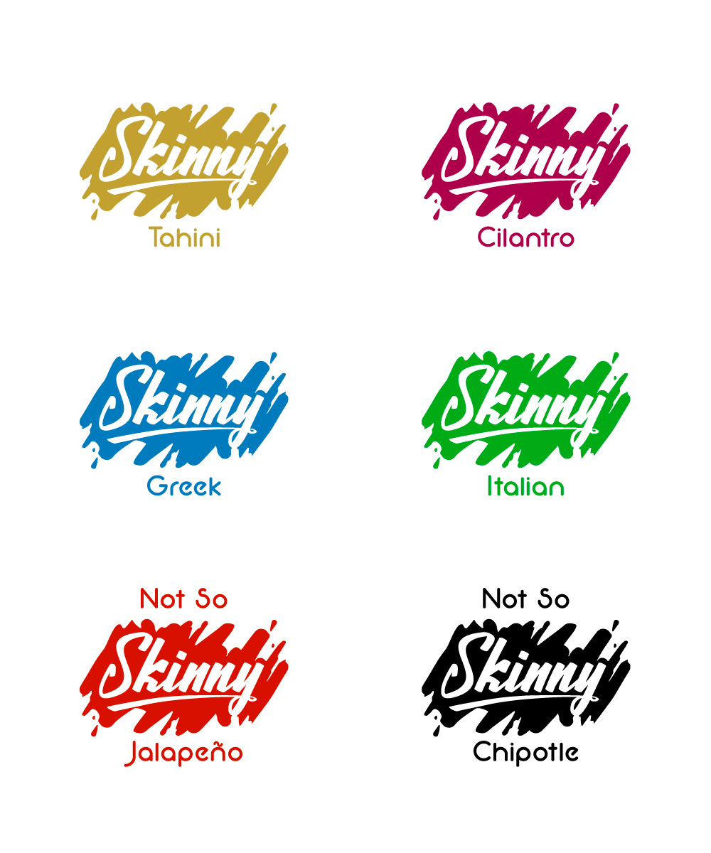 Logo Design by lionx for The Skinny Dressings Company | Design #21392083