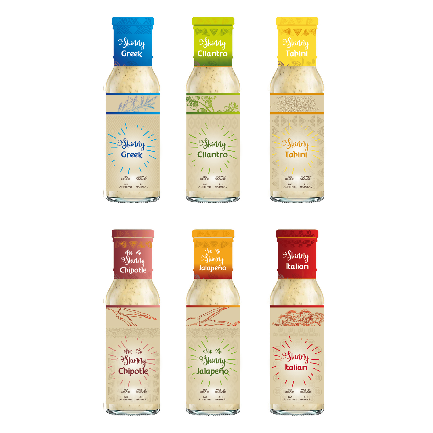 Logo Design by vigie for The Skinny Dressings Company | Design #21399634