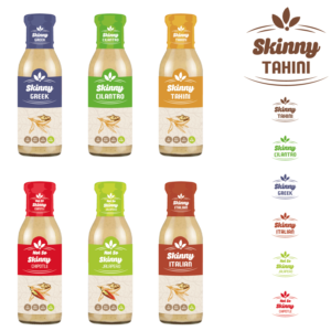 Logo Design by vigie for The Skinny Dressings Company | Design: #21407882