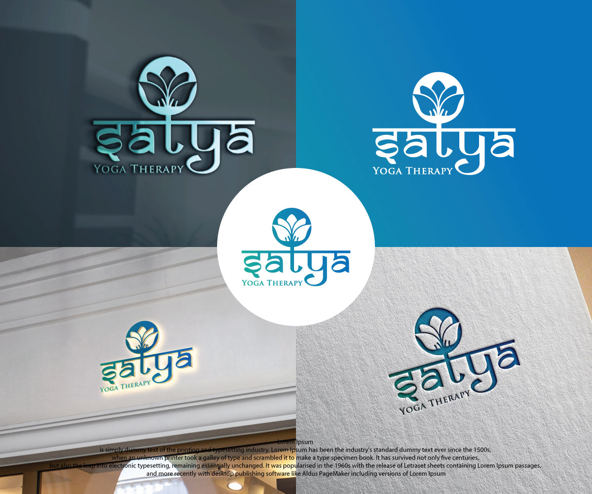 Logo Design by Flaming_Designs for Satya Yoga Therapy | Design #21537052
