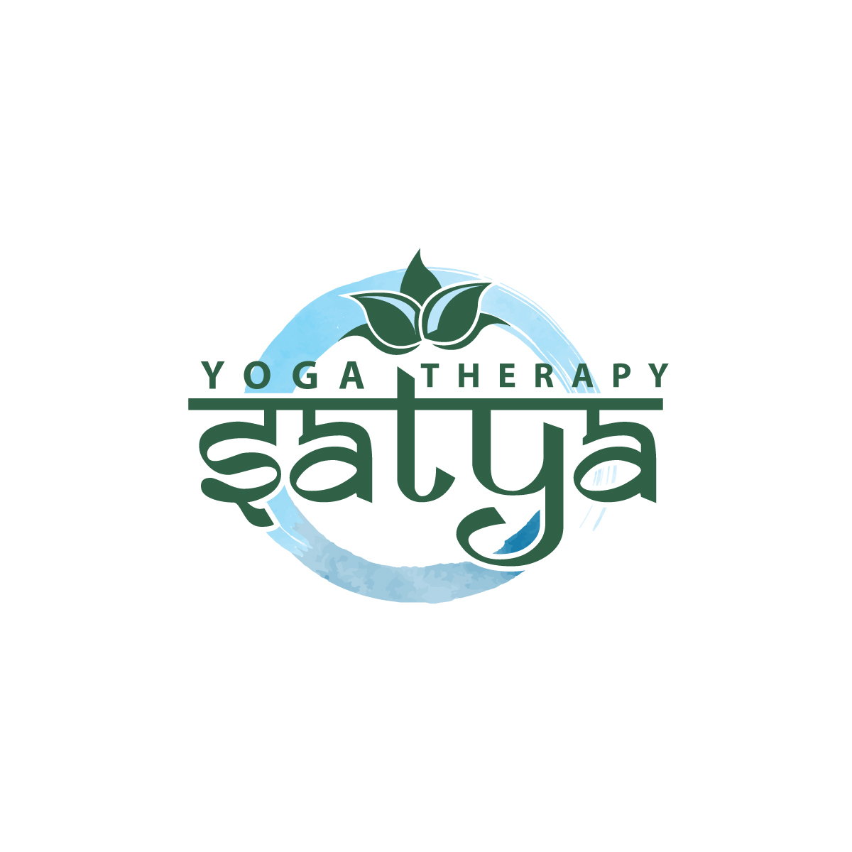 Logo Design by k.l.s.chatterjee 2 for Satya Yoga Therapy | Design #21412779