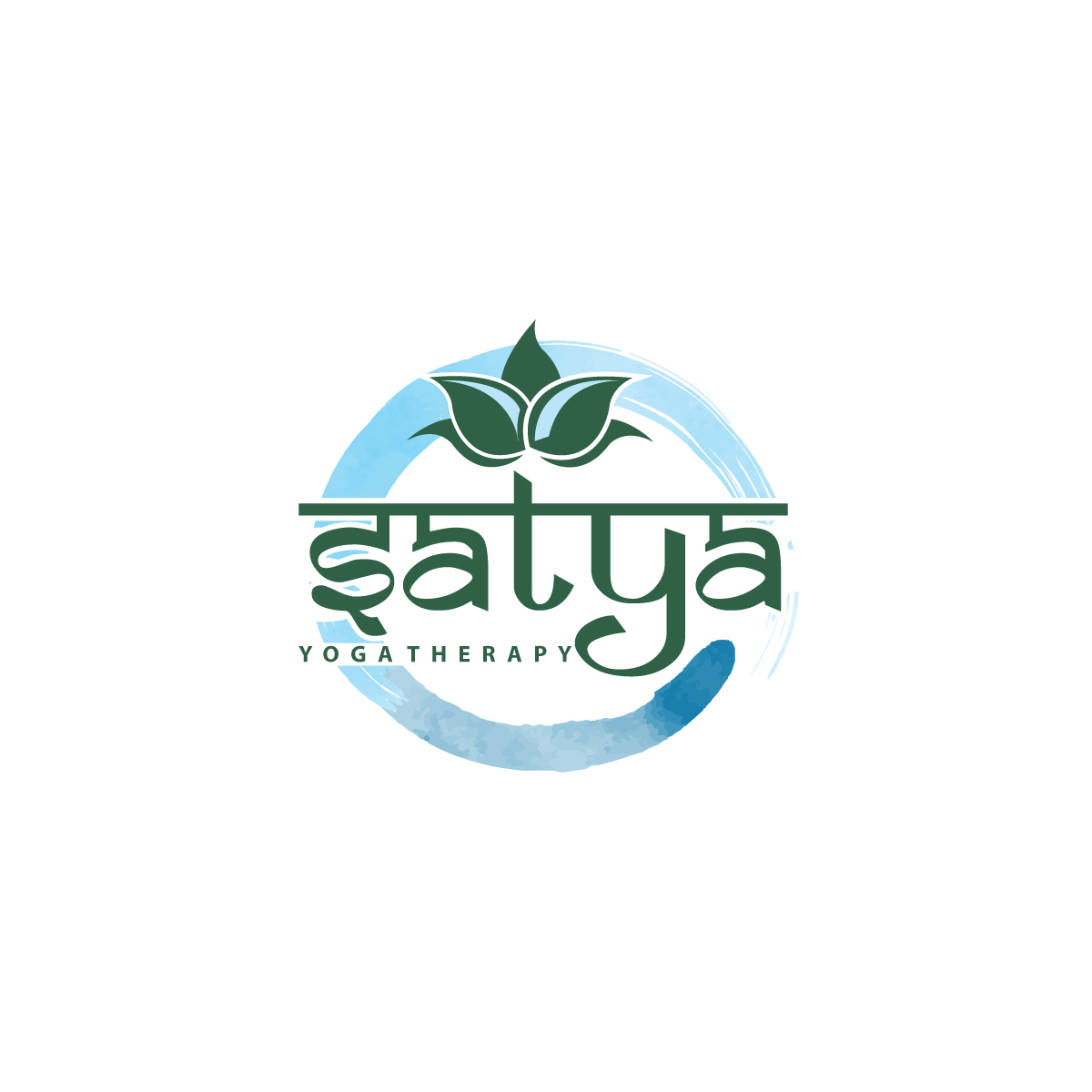 Logo Design by k.l.s.chatterjee 2 for Satya Yoga Therapy | Design #21412782
