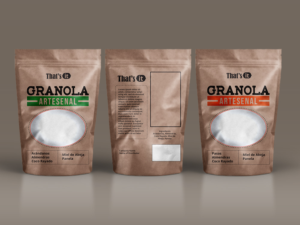 We are launching a new brand of granola for the Latam Market | Label Design by maricreatives