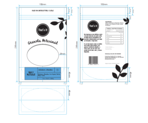We are launching a new brand of granola for the Latam Market | Diseño de Etiqueta por Hania.tarabishy