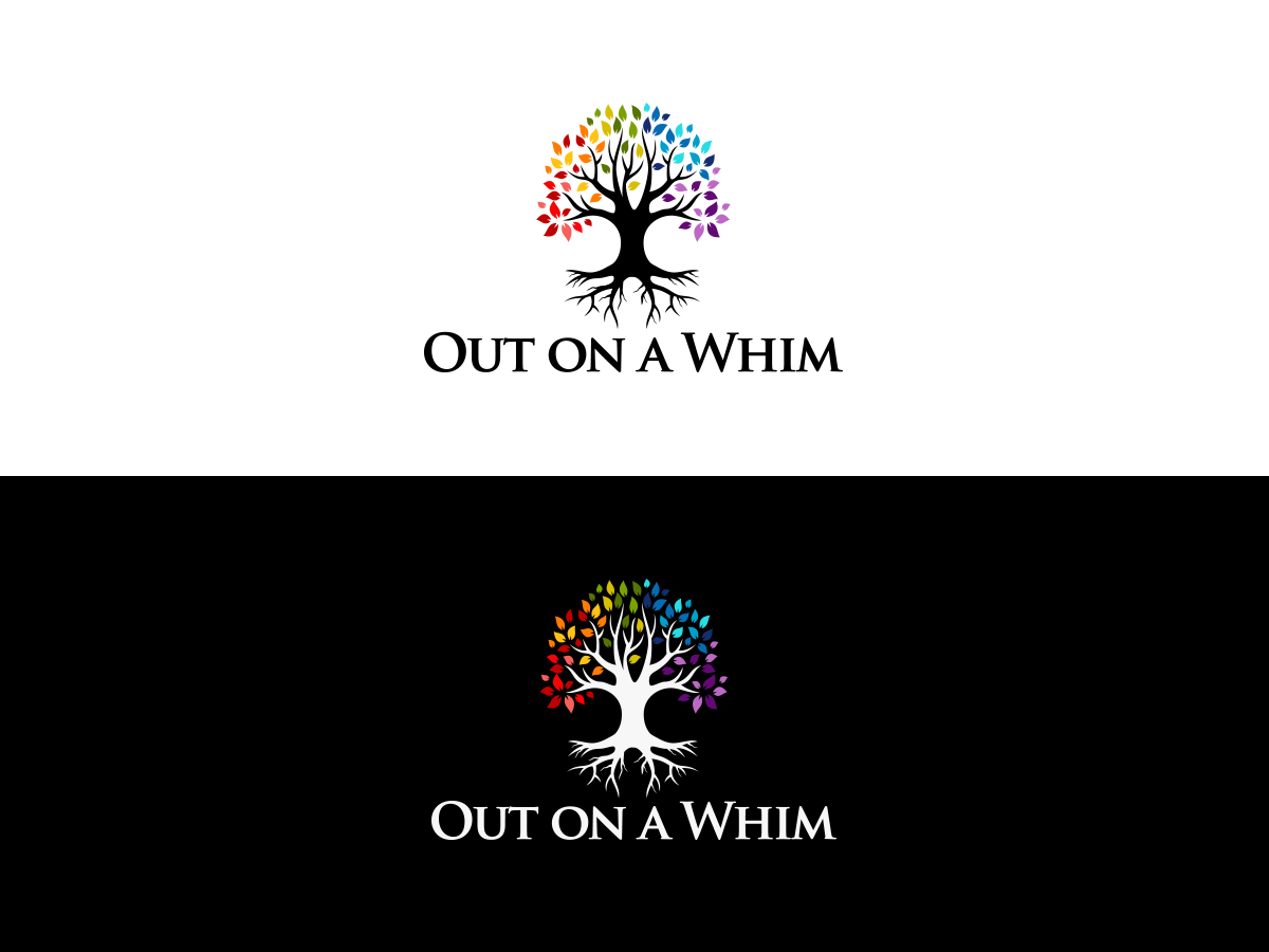 Logo Design by Slant Line Media for Out on a Whim  | Design #21364999