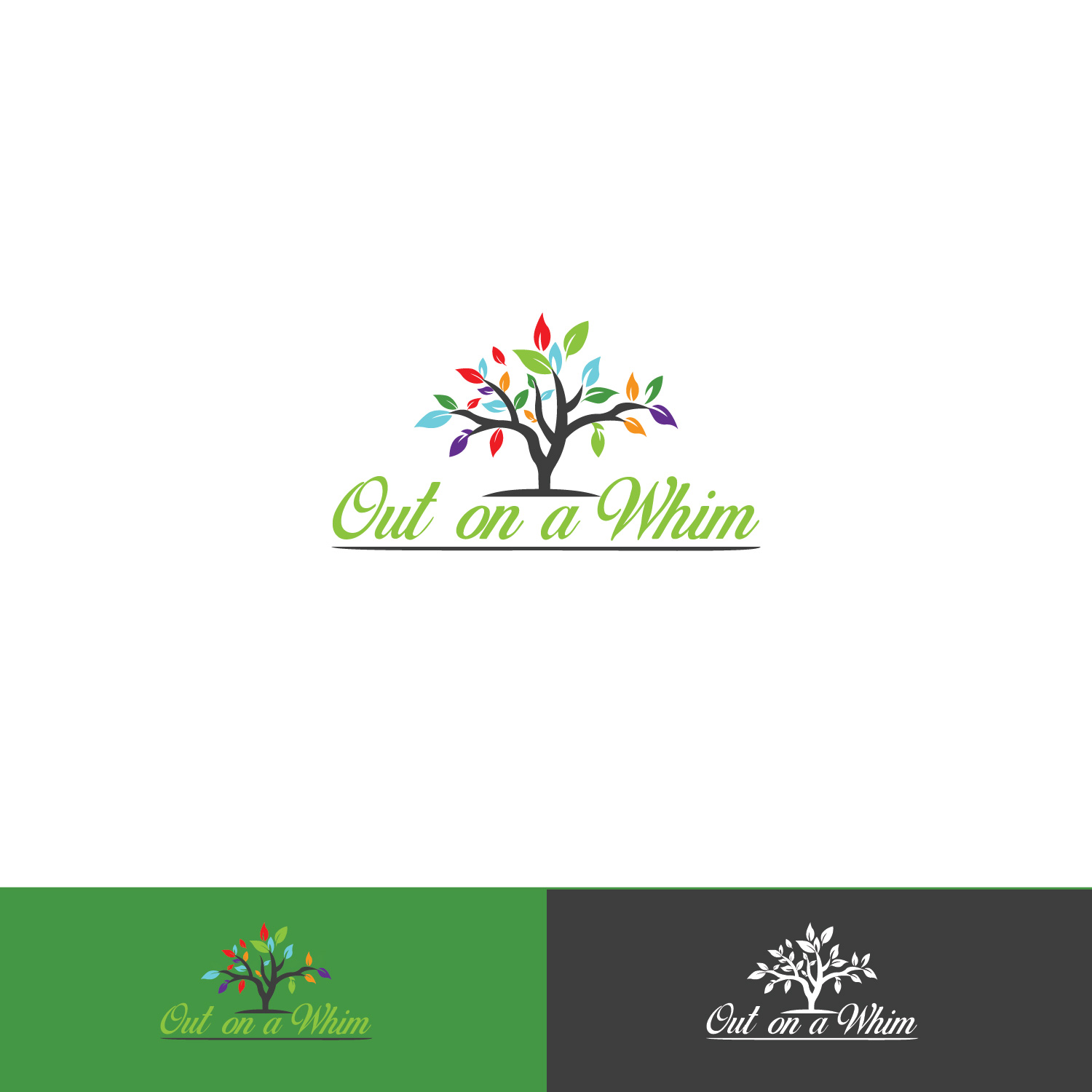 Logo Design by Maxo-Biz for Out on a Whim  | Design #21365643
