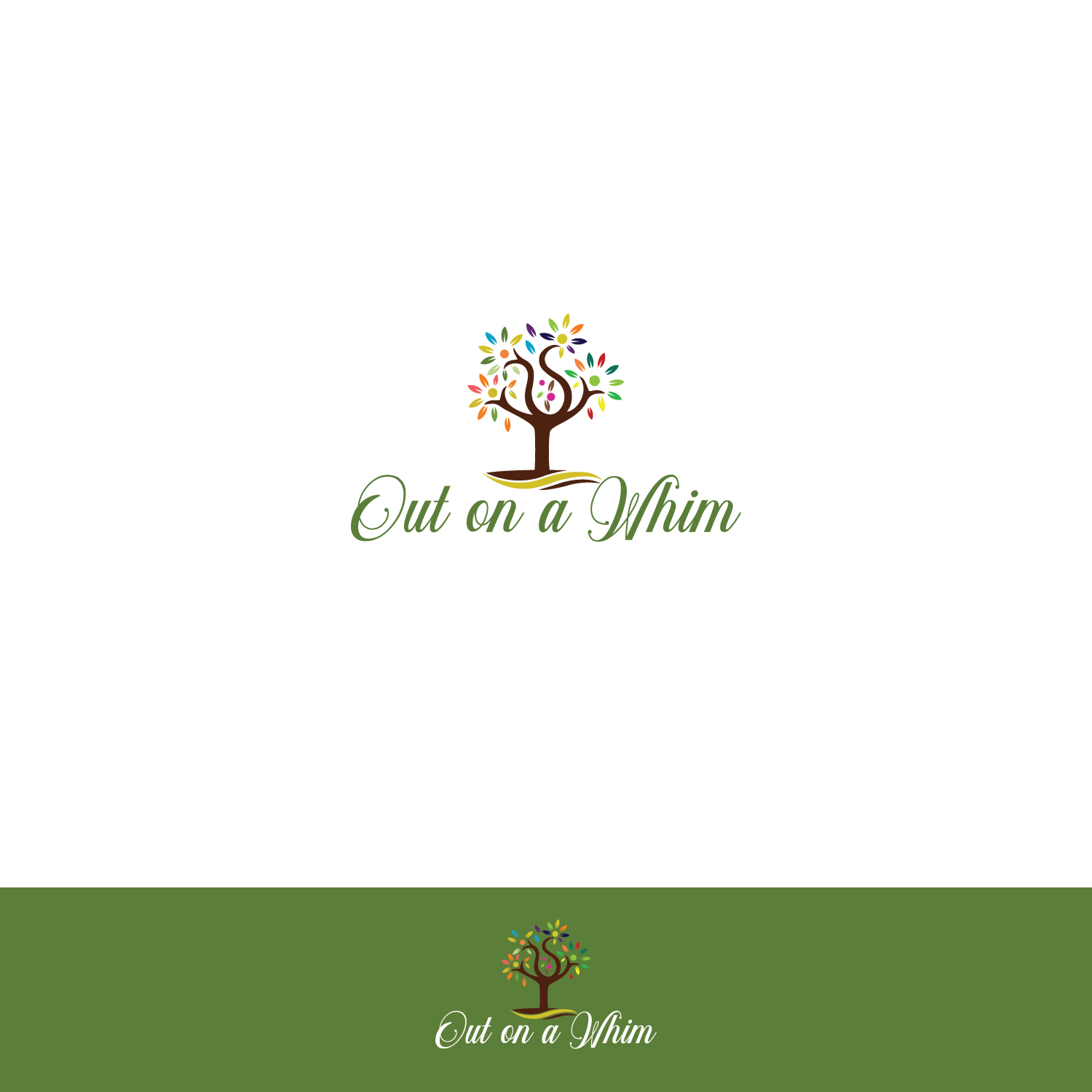 Logo Design by Maxo-Biz for Out on a Whim  | Design #21387065
