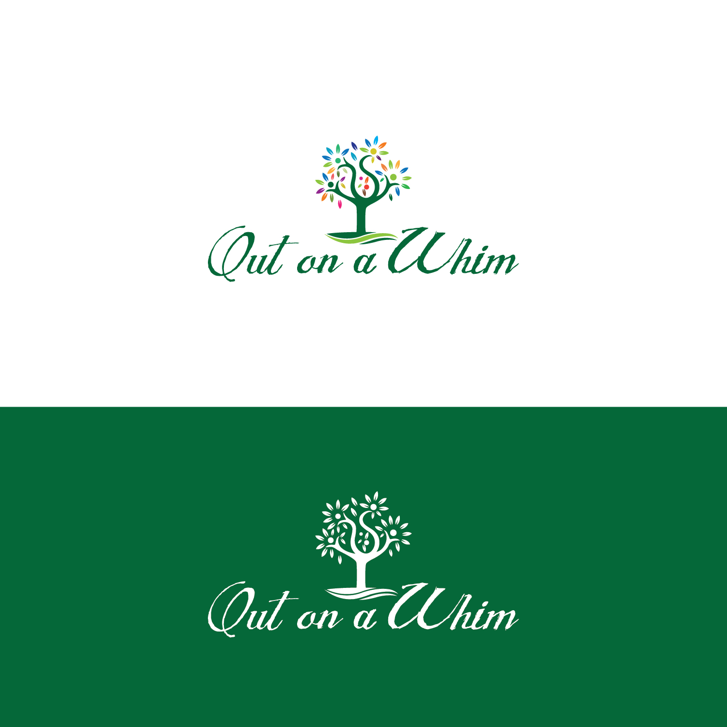 Logo Design by Maxo-Biz for Out on a Whim  | Design #21389646