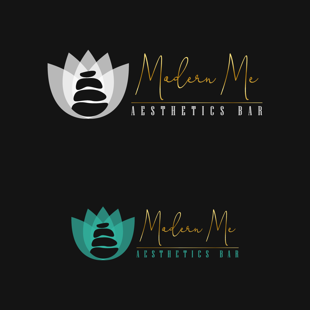 Logo Design by The Silver Screen Studio for Modern Me Aesthetics Bar | Design #21373566