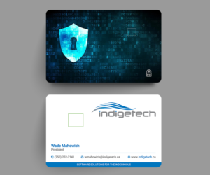 Business Card Design by Designers Hub for indigetech software inc. | Design: #21381093